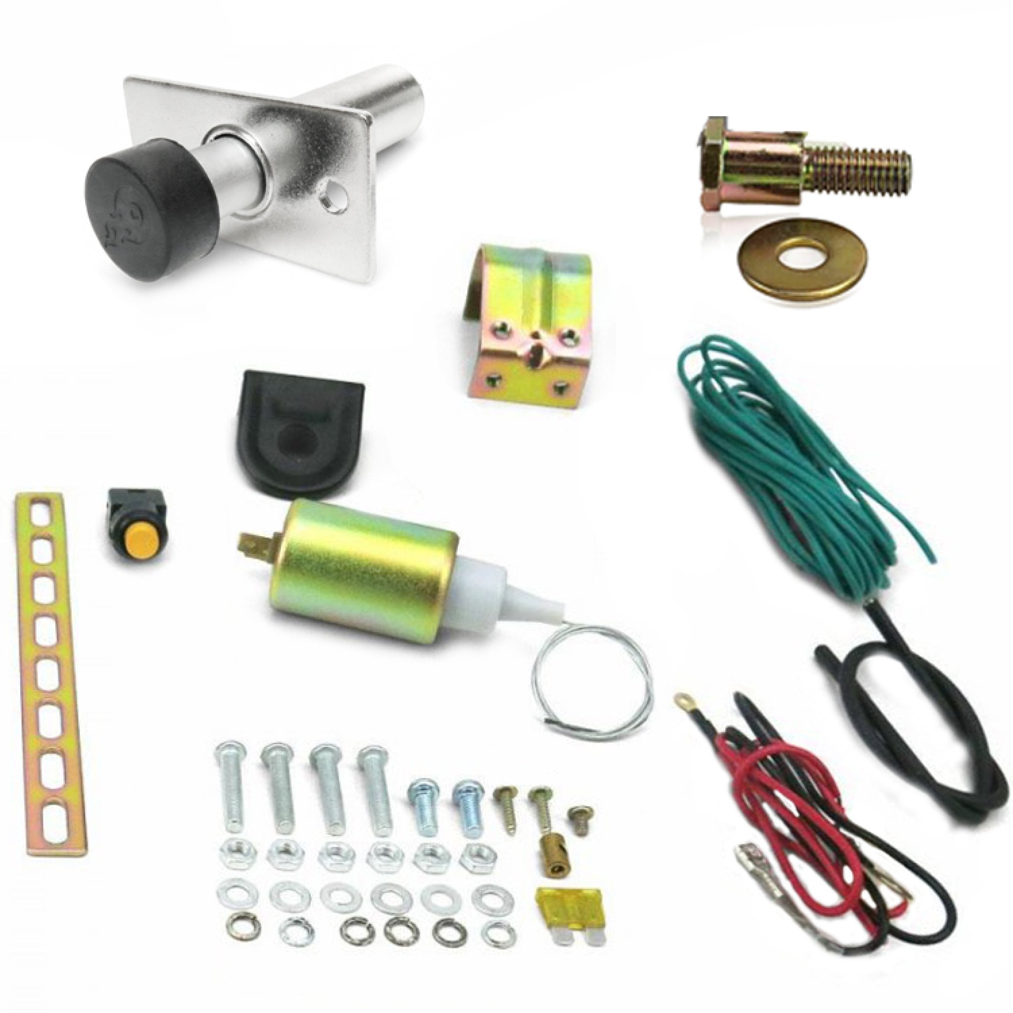 1901-1907 Oldsmobile Model F 12V Power Trunk Hood Hatch Solenoid Door Popper Release Kit - 15 lb. - Easy Car Access & Security Upgrade for Classic Vehicles