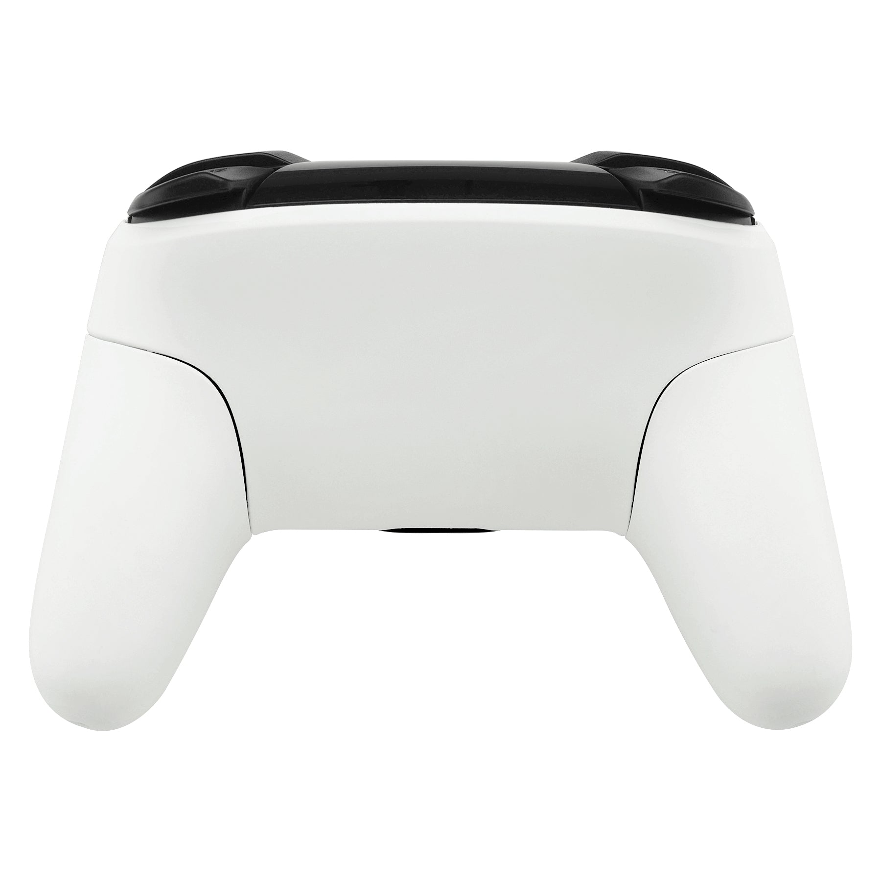 ExtremeRate White Faceplate & Backplate Replacement for Nintendo Switch Pro Controller - DIY Custom Shell Kit (Controller Not Included) - Perfect for Gaming, Modding & Personalization