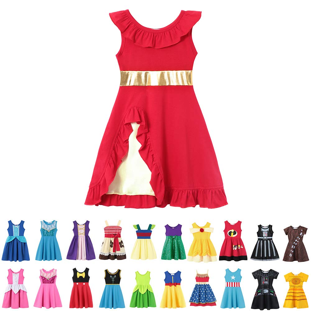 Cotton Baby Girl Summer Tutu Dress - Princess Party Outfit for Toddlers & Kids - Perfect for Birthday Celebrations, Photo Shoots & Special Occasions