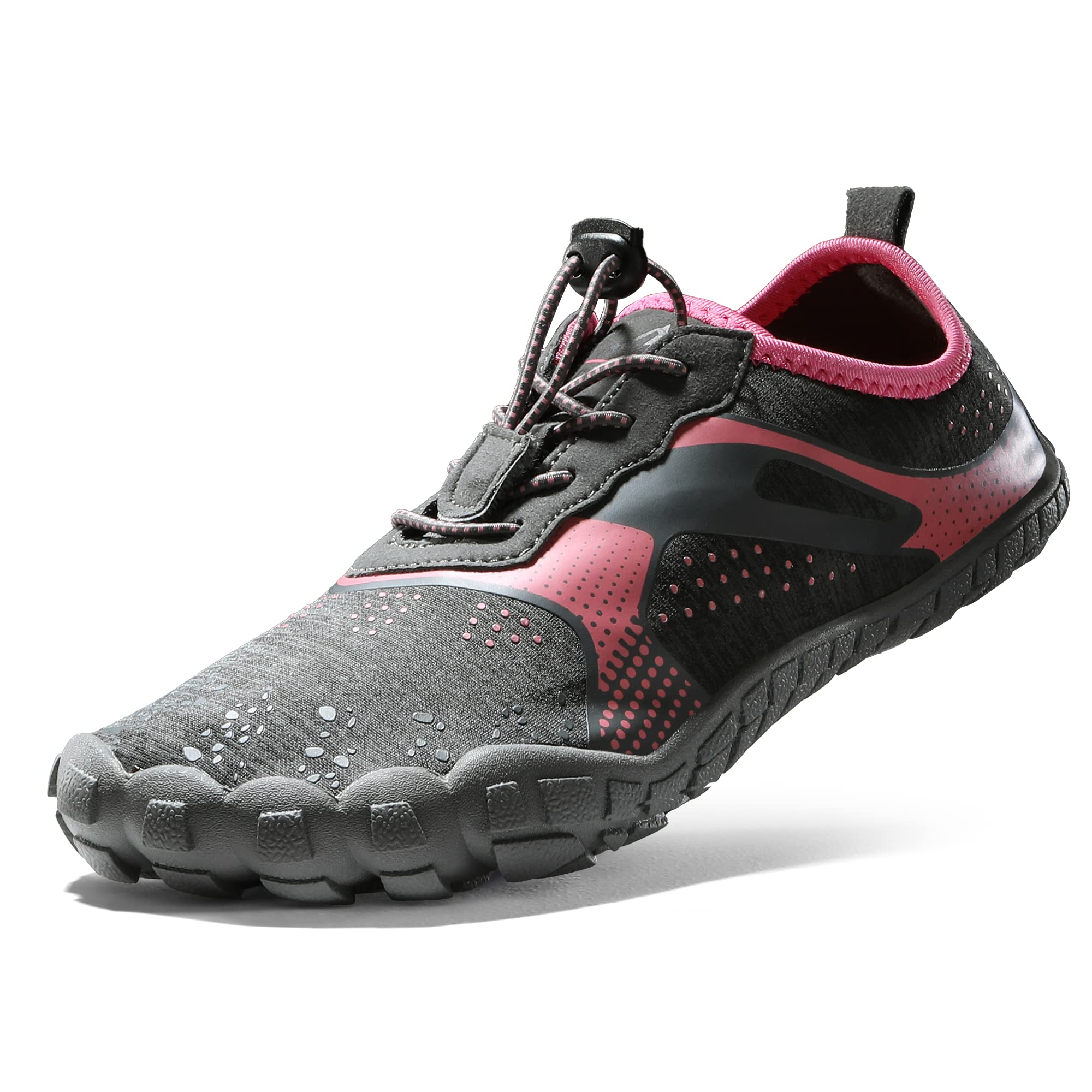 NORTIV 8 Women's Quick Dry Water Shoes - Barefoot Sports Aqua Shoes for Beach, Pool, Swim, Yoga & Gym