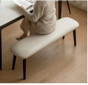 Solid Oak Wood Storage Bench with Upholstered Seat - Perfect for Entryway, Bedroom, or Living Room Organization
