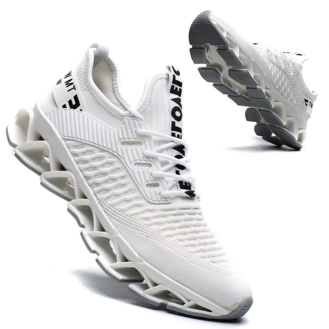 Vooncosir Men's Breathable Mesh Running Shoes - Lightweight Non-Slip Athletic Sneakers for Walking, Jogging & Gym Workouts | Comfortable Casual Shoes for Daily Wear & Outdoor Activities
