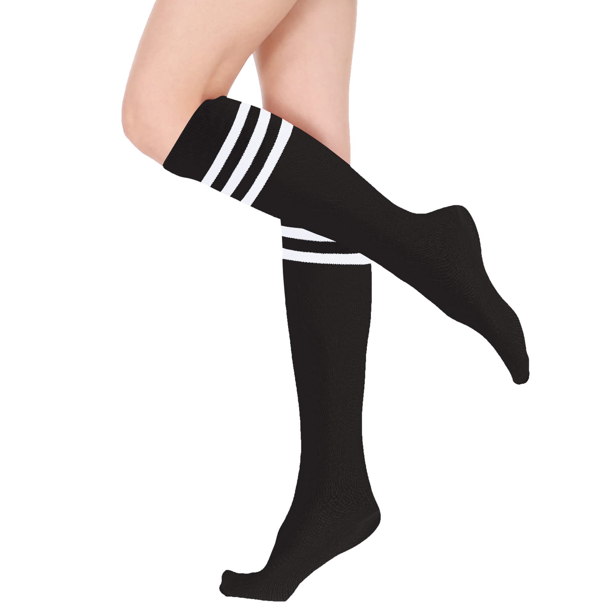 UTTPLL Women's Knee High Athletic Socks - Running & Outdoor Sports