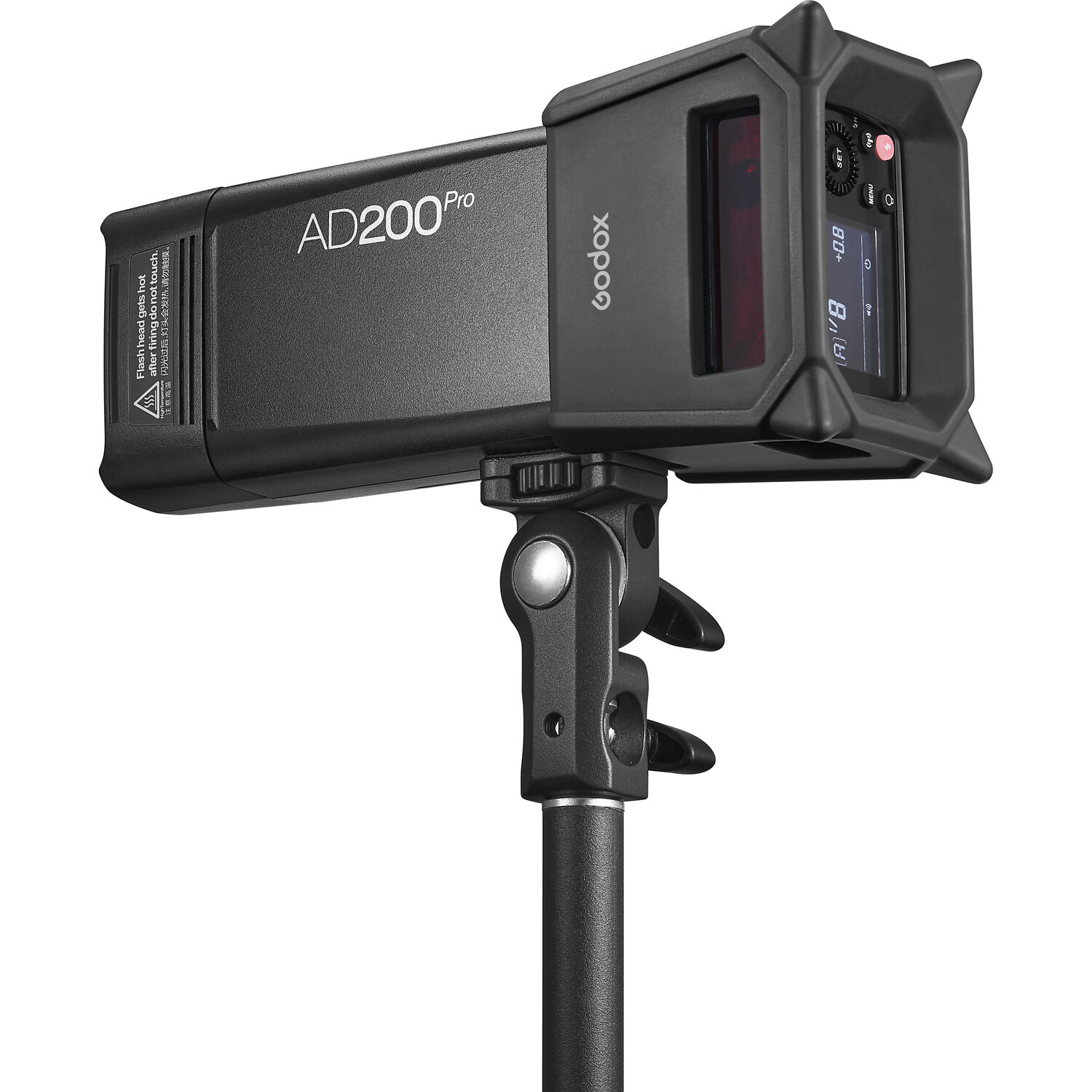 Godox AD200Pro Flash Silicone Fender Protector - Durable Shockproof Cover for Outdoor Photography, Studio Lighting & On-Location Shoots