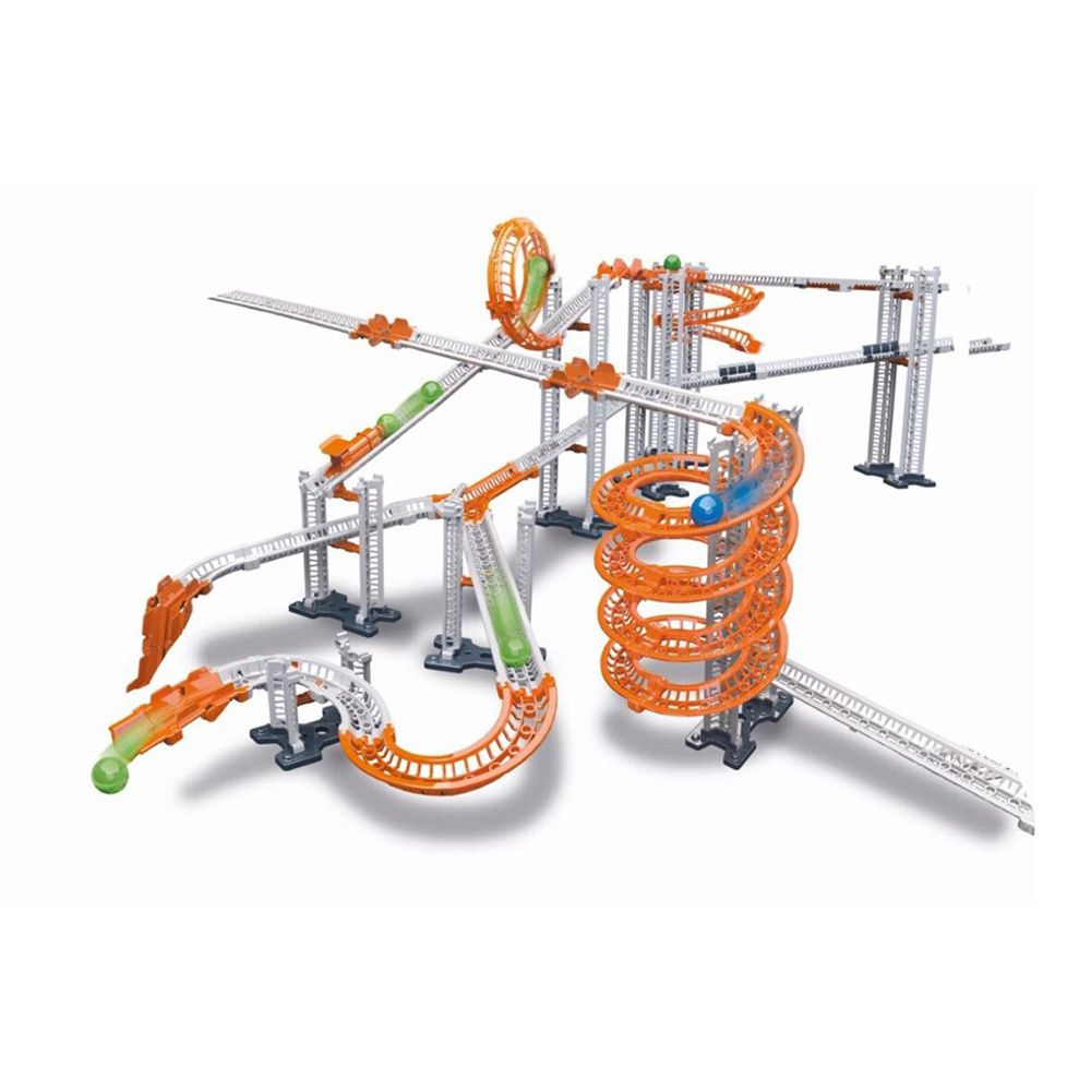 CLEMENTONI Action & Reaction Race Track Toy Set - Interactive STEM Learning Game for Kids Ages 6+ - Perfect for Birthday Gifts & Family Game Nights