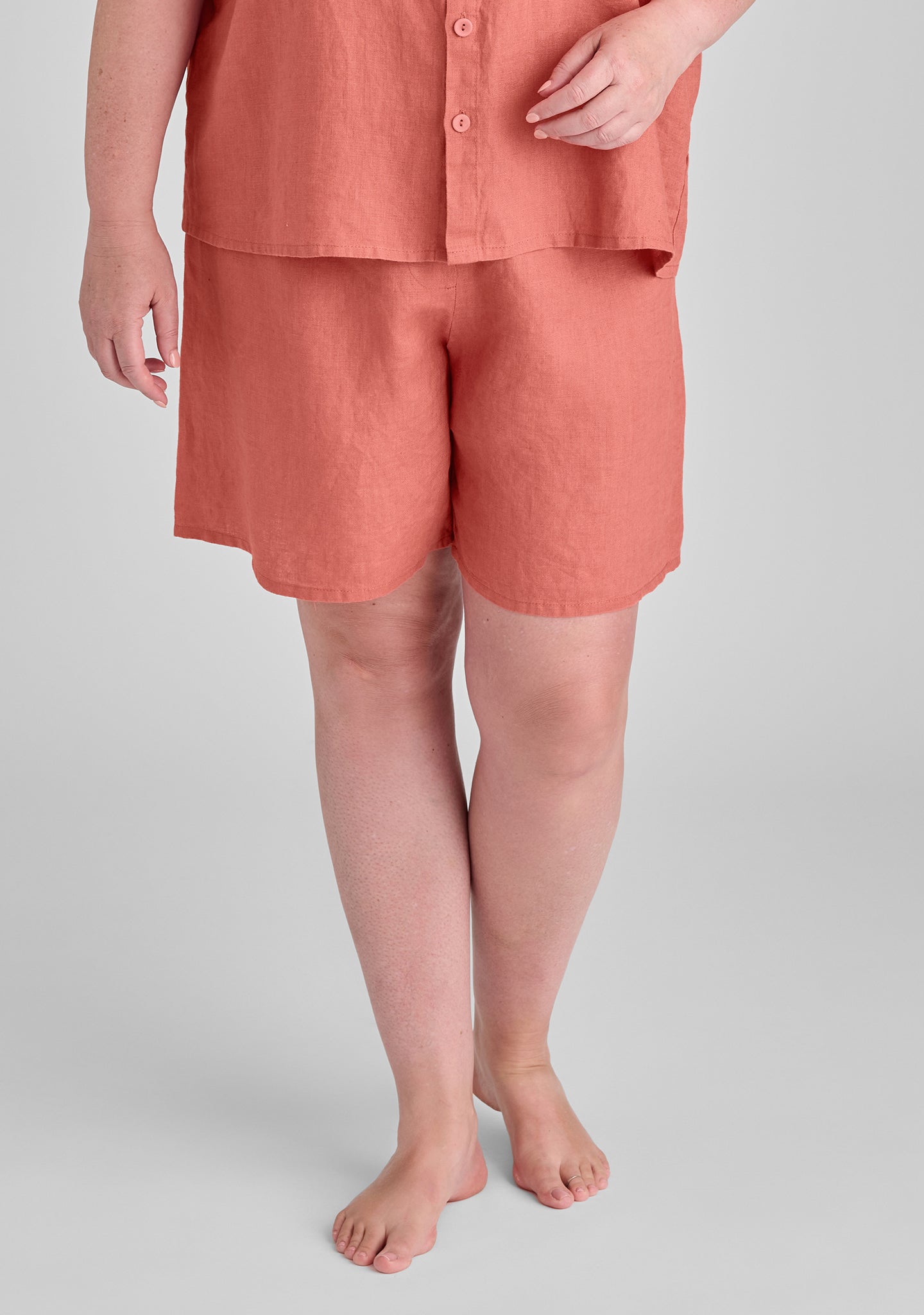 Boxd Up Linen Shorts for Women - Breathable & Comfortable Summer Shorts - Final Sale | Perfect for Beach, Travel & Casual Outfits
