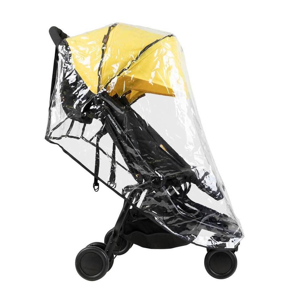 Mountain Buggy Nano Duo Storm Cover - Waterproof & Windproof Stroller Rain Cover for Double Strollers - Perfect for Rainy Days, Snow, and Outdoor Adventures