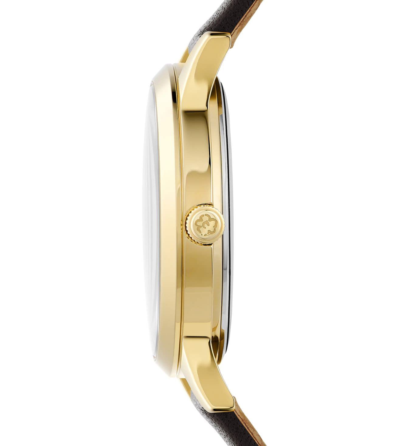 Ted Baker Fitzrovia Bumble Bee Black Leather Strap Watch for Men - BKPFZF2059I - Stylish Analog Quartz Wristwatch with Gold-Tone Case, Perfect for Business, Casual & Formal Occasions