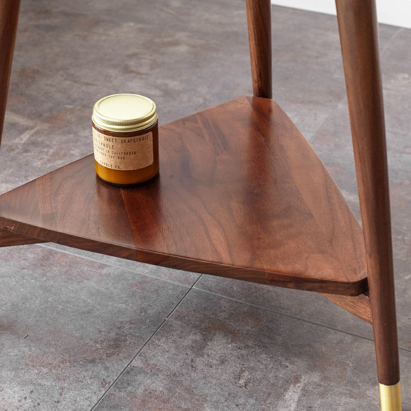 Premium Black Walnut Solid Wood Edge Table - Handcrafted Dining Table, Coffee Table or Side Table - Perfect for Modern Living Room, Dining Room & Office Decor