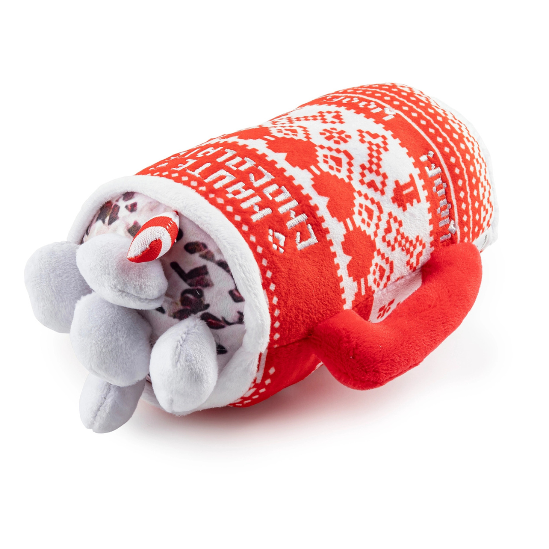 Premium Chocolate-Themed Dog Chew Toy for Small & Large Breeds - Durable & Safe for Indoor & Outdoor Playtime