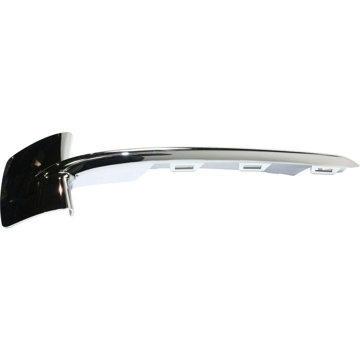 2014-2018 BMW X5 Front Driver Side Chrome Bumper Trim Replacement - Perfect Fit & Easy Installation for DIY Car Repair
