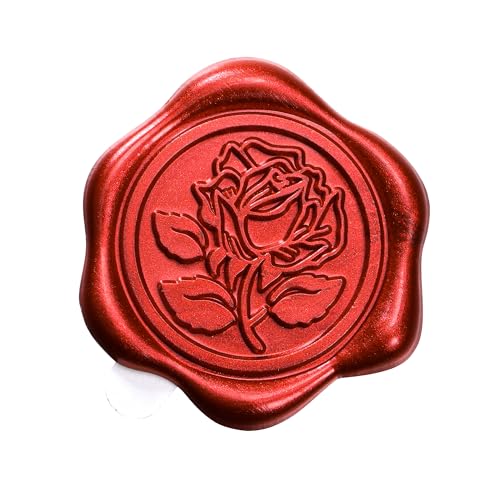 Metallic Red Rose