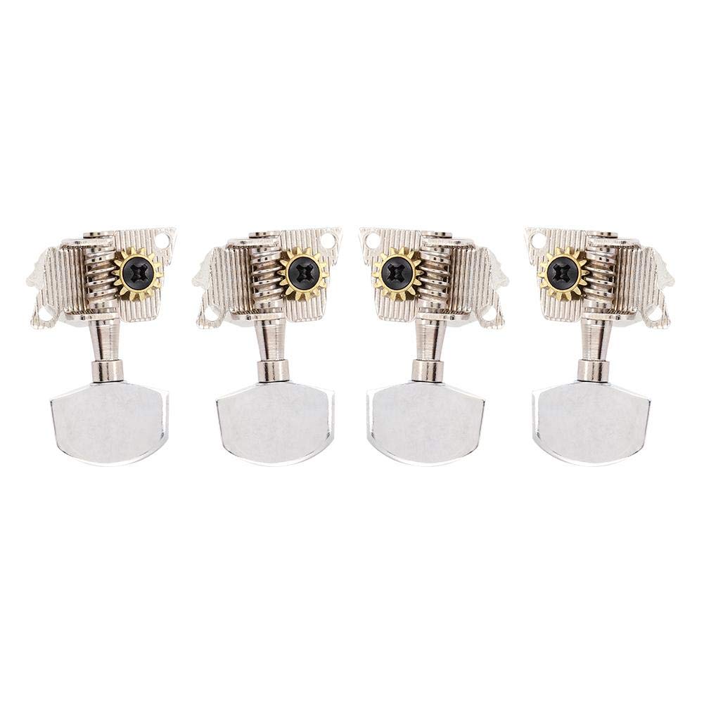 Premium Mxtech 1:14 Copper Alloy Ukulele Machine Heads - Classical Style Tuning Pegs for Guitar & Ukulele String Maintenance (Acouto01853) | Perfect for Professional Musicians & DIY Instrument Repair
