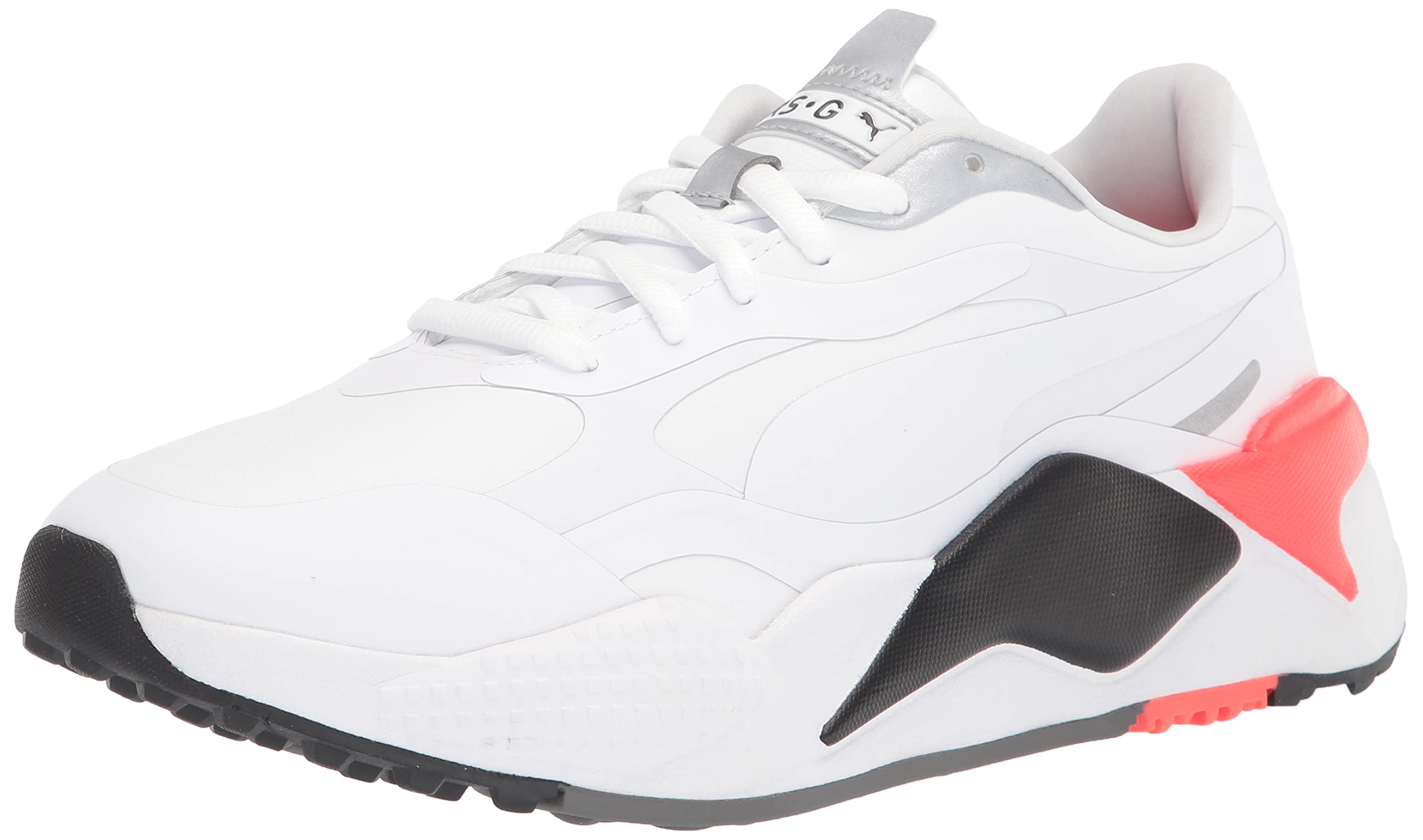 PUMA Men's RS-G Golf Shoes - Lightweight & Waterproof Spiked Golf Shoes for Men - Perfect for Golf Course & Outdoor Sports