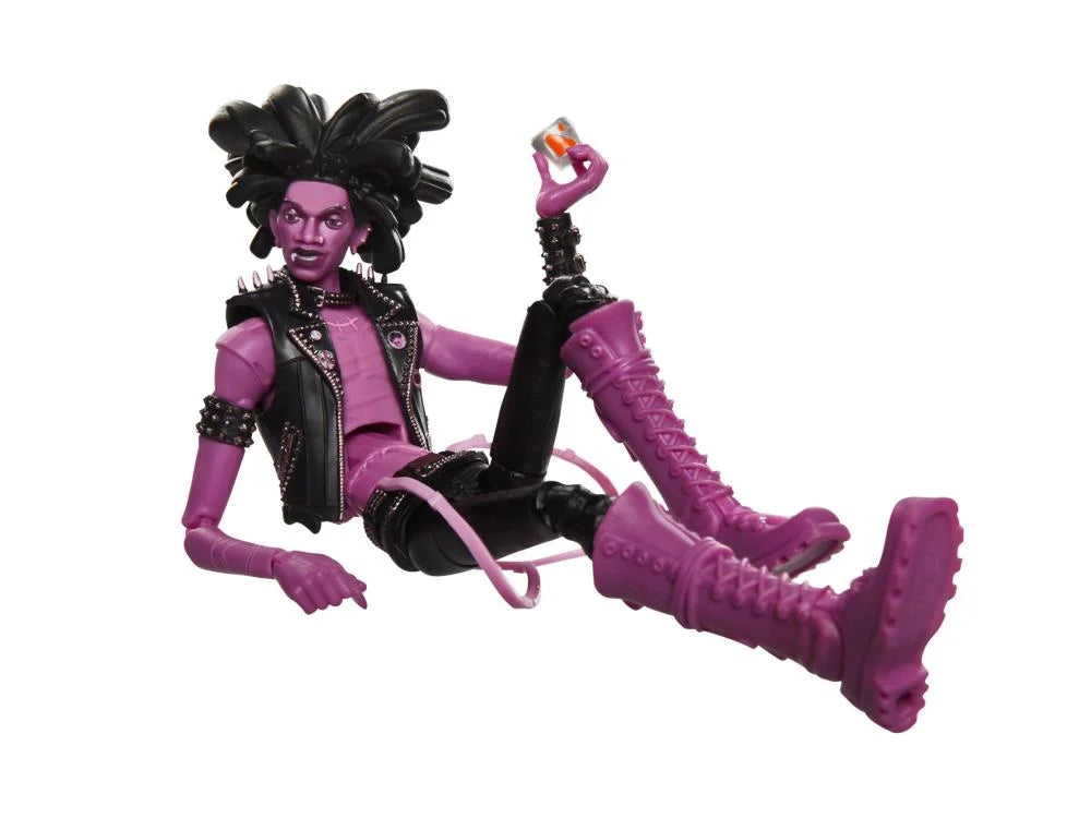 Marvel Legends Spider-Man: Across the Spider-Verse Spider Punk 6-Inch Action Figure Collectible Toy - Perfect for Marvel Fans, Collectors and Superhero Display