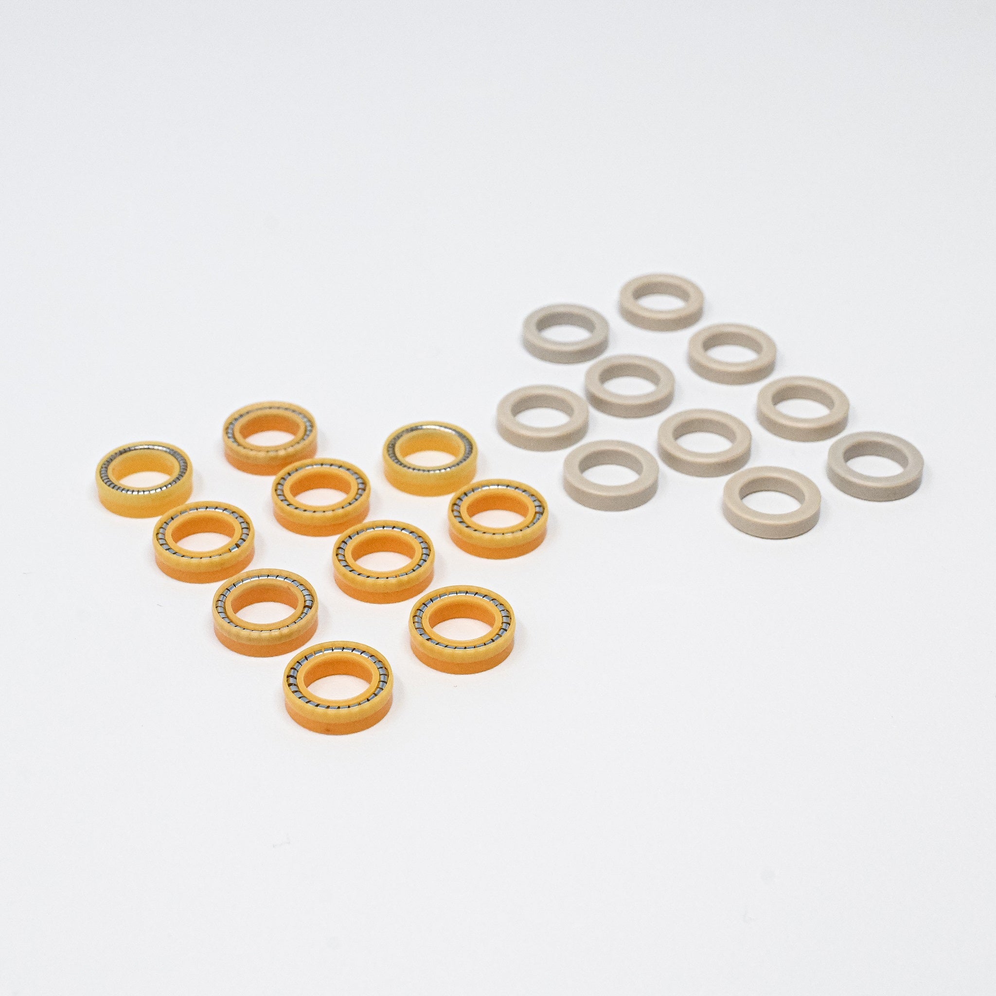 3/8 Inch Stainless Steel Flangeless Standard Seals - Pack of 10 - Perfect for Plumbing, Hydraulic Systems & Industrial Pipe Connections