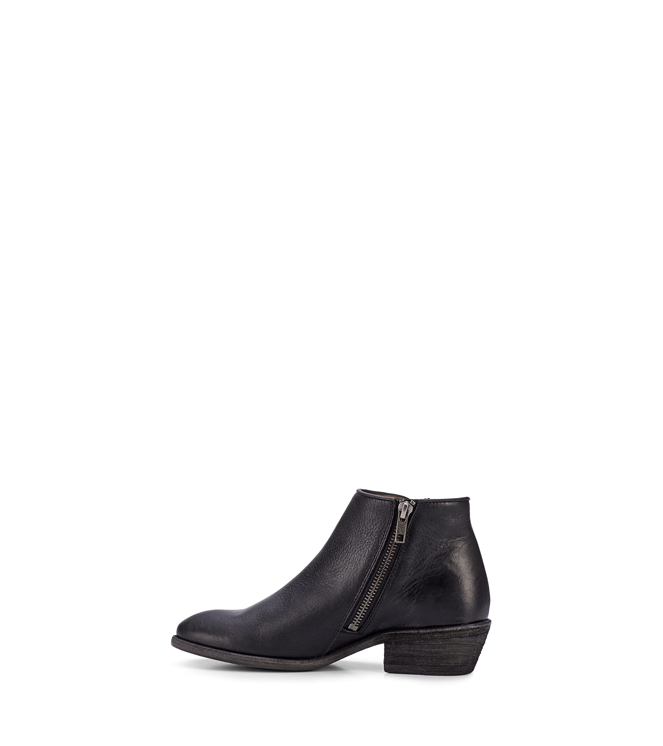 Frye Carson Piping Booties for Women - Soft Full-Grain Leather Western Ankle Boots with 4