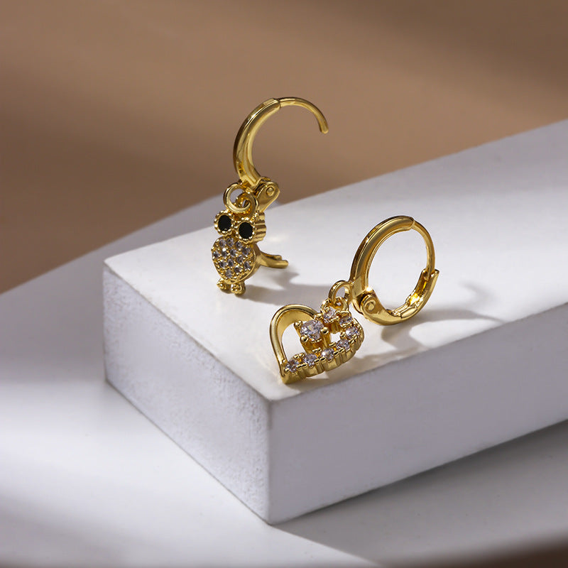 18K Gold Evil Eye Hoop Earrings for Women - Hypoallergenic Dainty Eyeball Hoops - Perfect for Everyday Wear, Gift Giving & Spiritual Protection