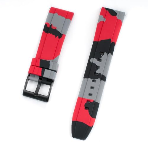 Black, Gray, Red w/ Black Buckle