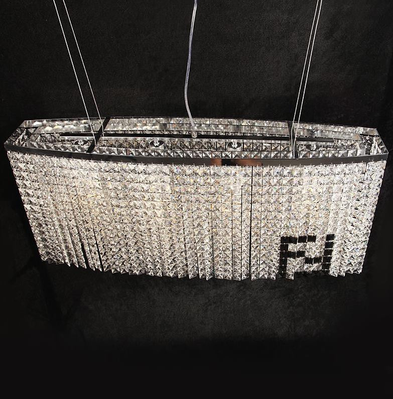 Claire Crystal Chandelier - Elegant Modern Ceiling Light Fixture for Dining Room, Living Room & Bedroom | Perfect for Home Decor & Wedding Venue Lighting