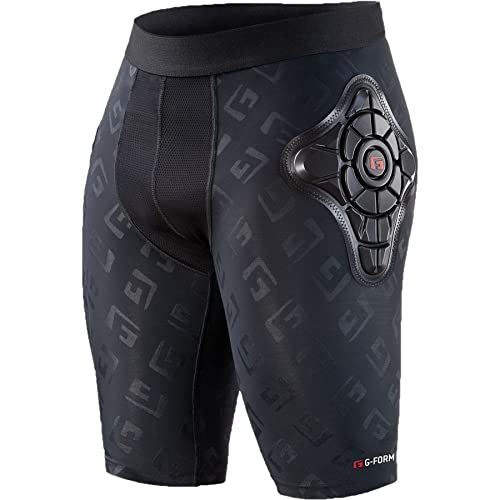G-Form Pro-X Padded Compression Shorts for Men, Women & Youth - Protective Athletic Shorts for Cycling, Running & Sports Training