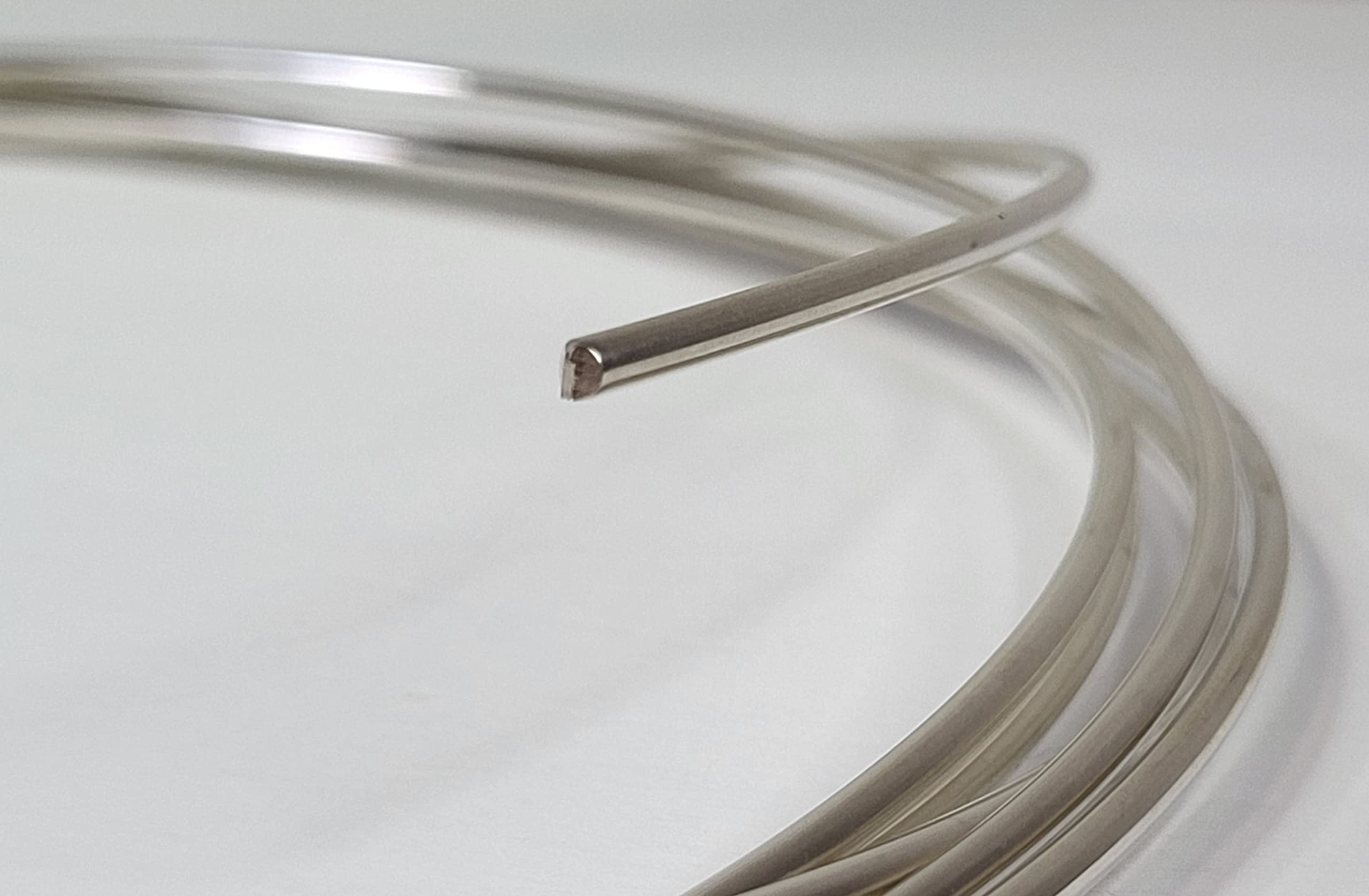 10 Gauge Round Dead Soft 925 Sterling Silver Wire - 3 Feet Jewelry Making Supplies for Bracelets, Necklaces & DIY Crafts | Premium Quality Artisan Wire by WIZART