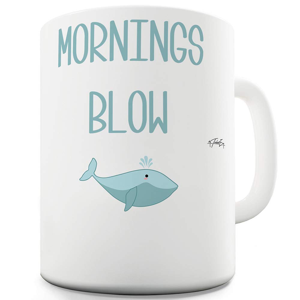 TWISTED ENVY Funny 15oz Ceramic Coffee Mug - Perfect for Morning Coffee, Office Humor & Gift Giving