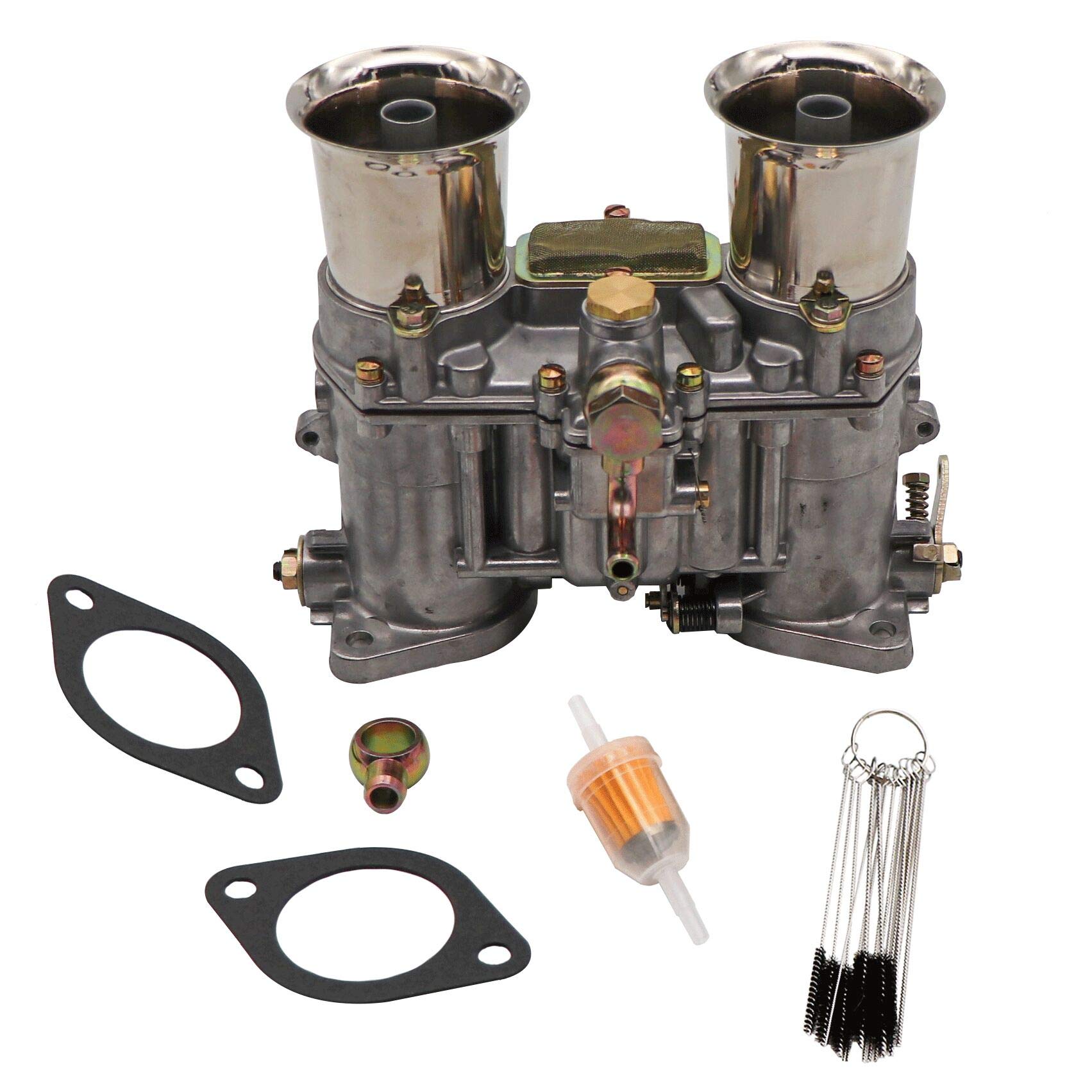 KIPA Carburetor Replacement for 48 IDA 48IDA Vertical Carb - Compatible with OE Number 19030.018 - Includes Jet Cleaner Tool Kit & Fuel Filter for Optimal Performance - Perfect for Classic Car Restoration & Engine Tuning