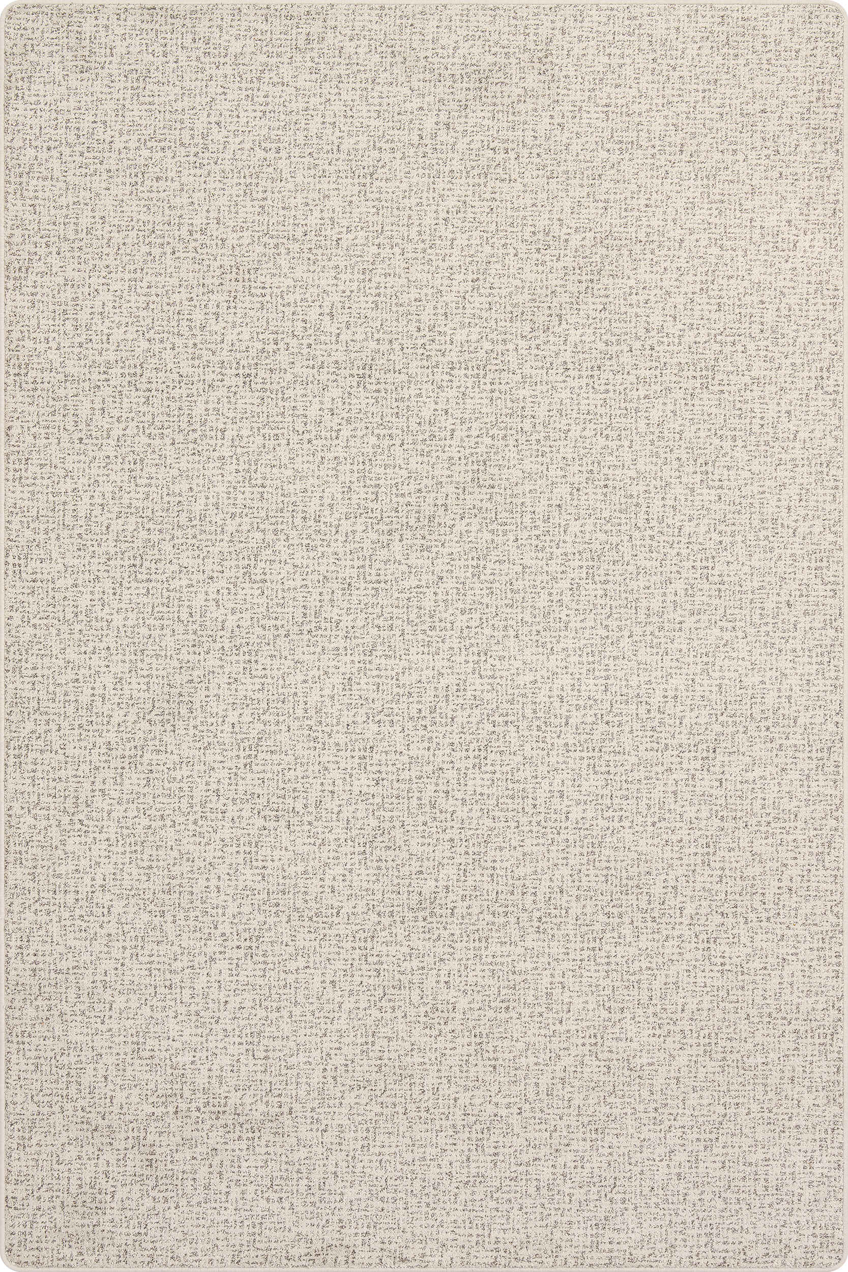 Eider Micro Crosshatch Custom Rug - Soft & Durable Grey Area Rug for Living Room, Bedroom, or Office Decor