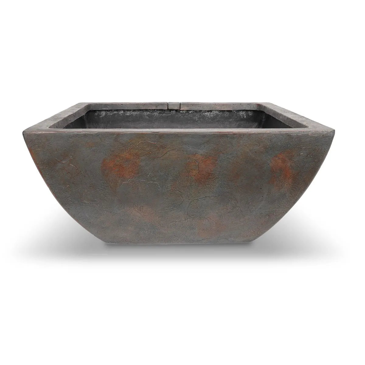 Gray Slate Fountain Bowls - Outdoor Water Feature for Garden, Patio, or Yard Decoration - Durable Stone Design for Bird Baths and Landscape Decor