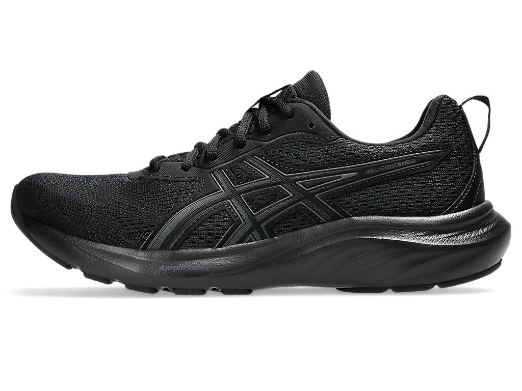 ASICS Women's GEL-CONTEND 9 Running Shoes - Triple Black | Lightweight Cushioned Sneakers for Women | Perfect for Jogging, Gym Workouts & Daily Walking