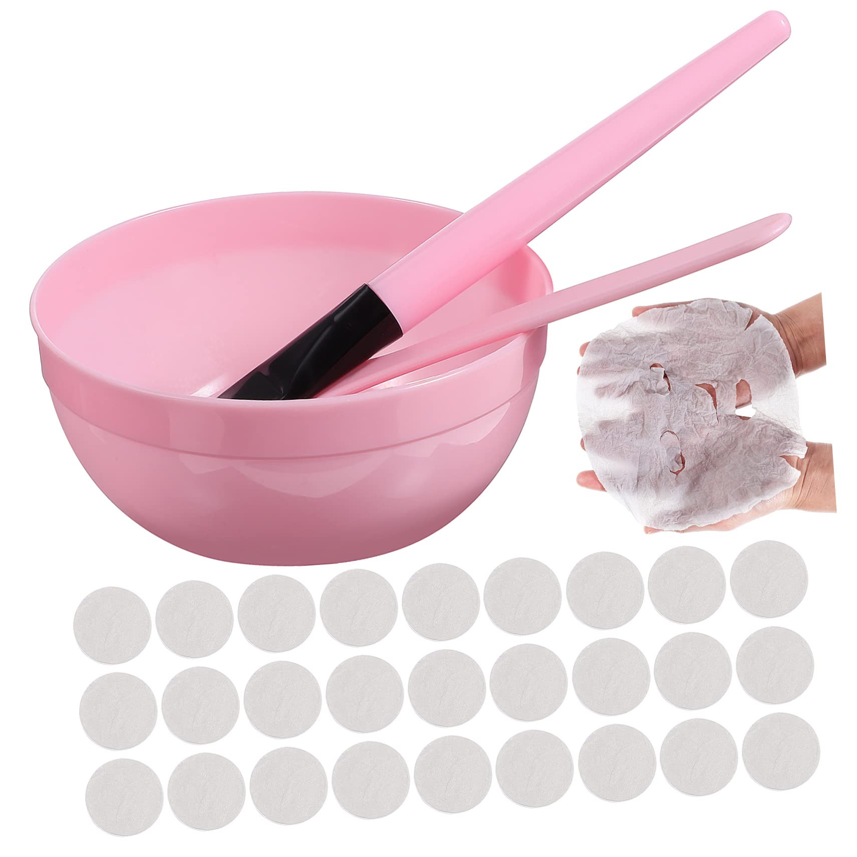 Professional DIY Facial Mask Bowl Set with Brush - Compressed Mask Tool Kit for Skincare & Spa at Home | Perfect for DIY Face Masks, Beauty Treatments & Relaxation