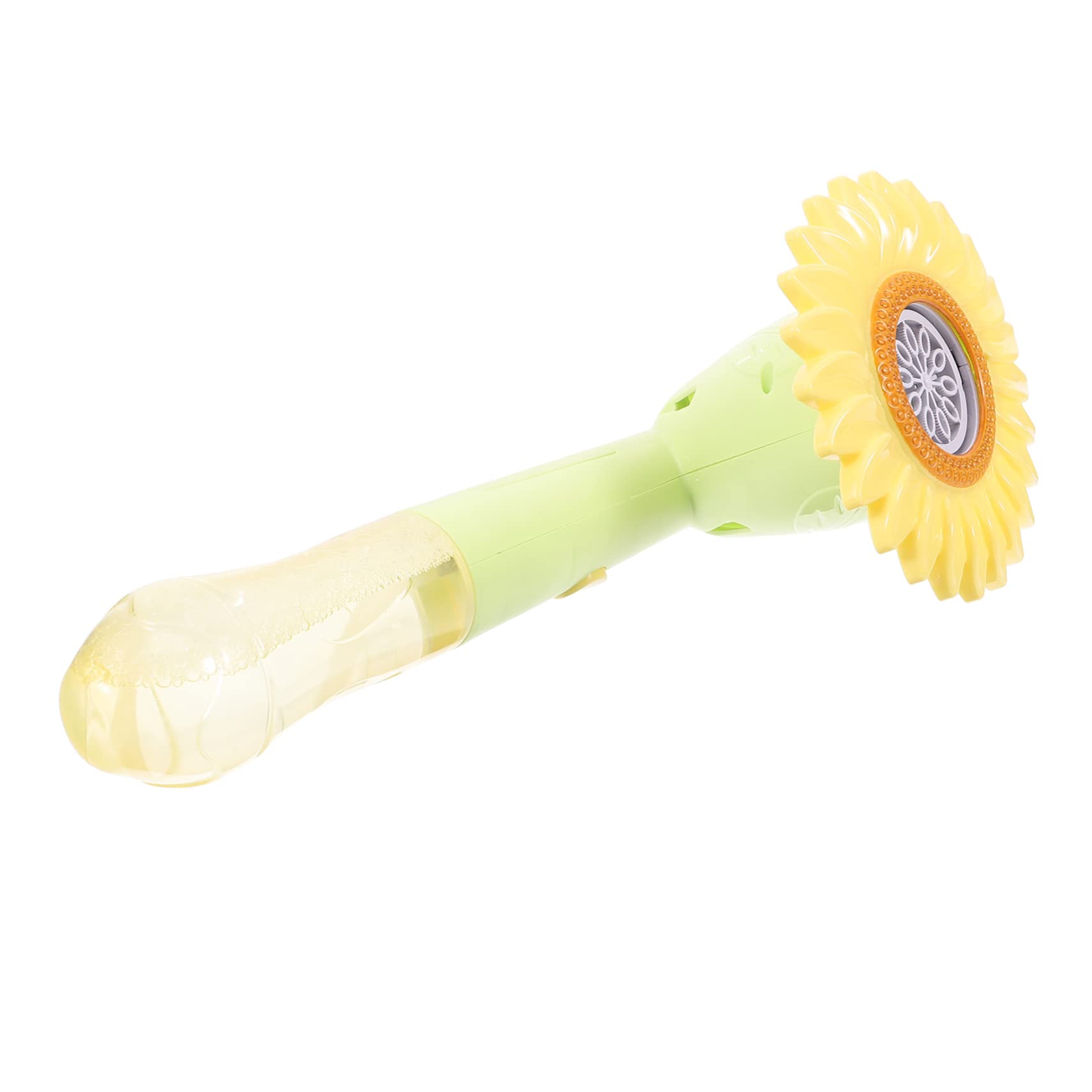 Sunflower Bubble Blower Machine - Battery Powered Bubble Maker for Kids, Outdoor Play, Parties & Events - Fun Plastic Bubble Toy for Garden, Park & Backyard Activities