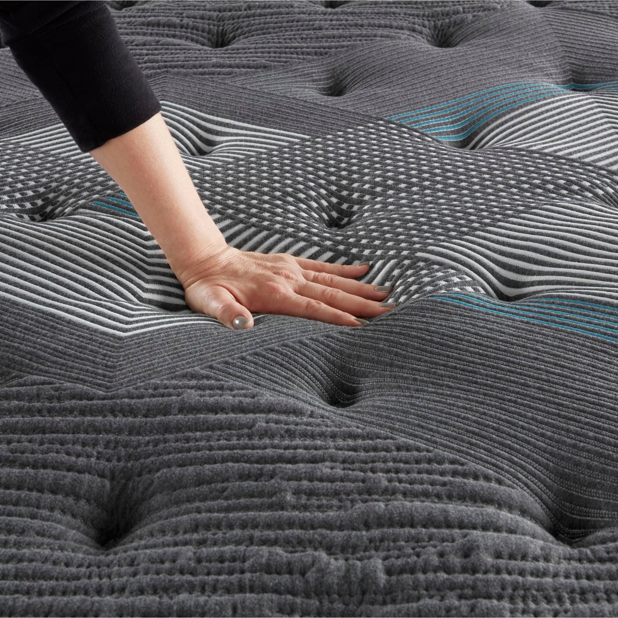 Beautyrest Harmony Lux Sustain Tight Top Innerspring 14.25 Inch Mattress - Premium Support for Back Pain Relief & Pressure Relief, Ideal for Side Sleepers & Couples