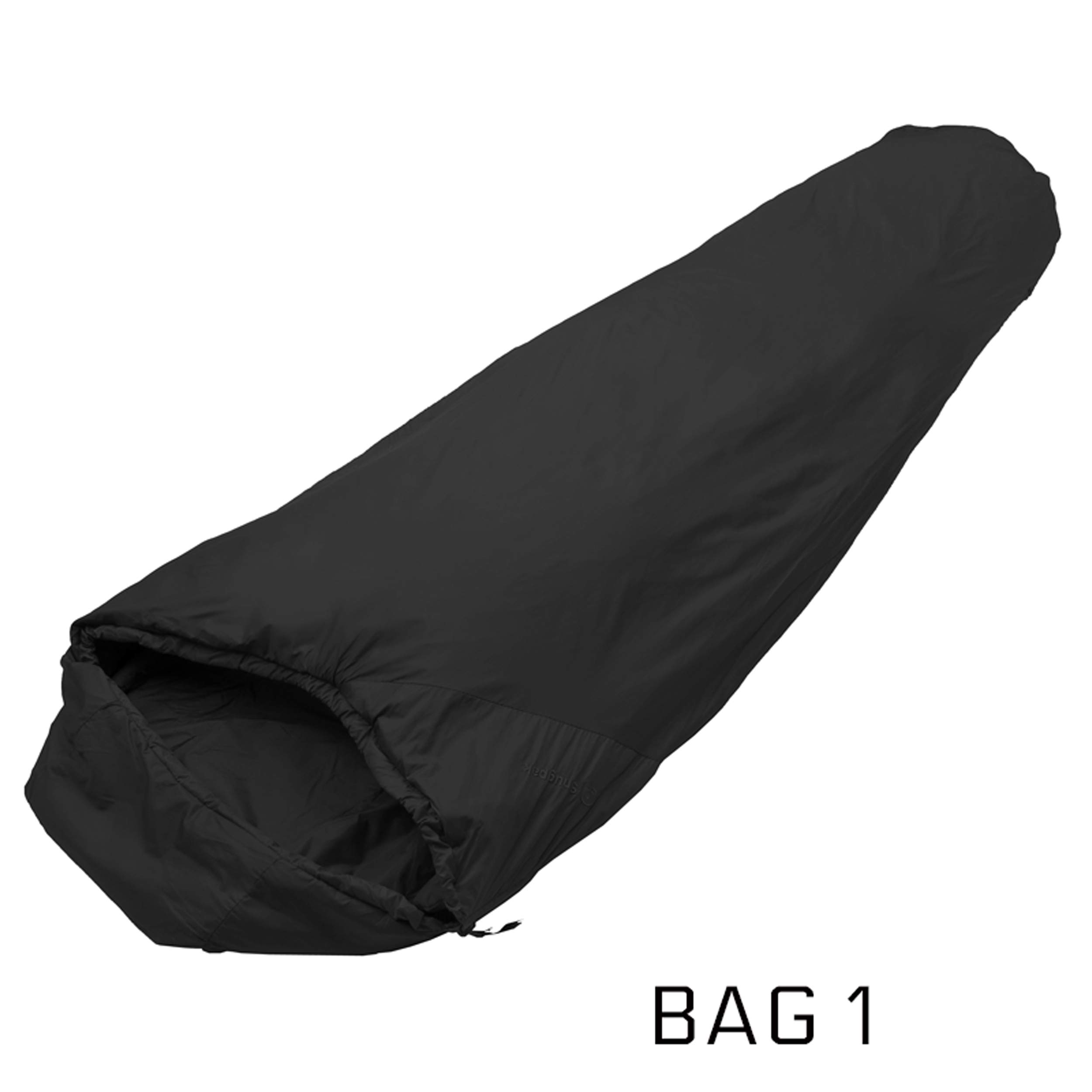 Snugpak Versatile Tactical System - Military Grade Outdoor Gear for Camping, Hiking & Survival - Black Tactical Backpack with MOLLE Webbing