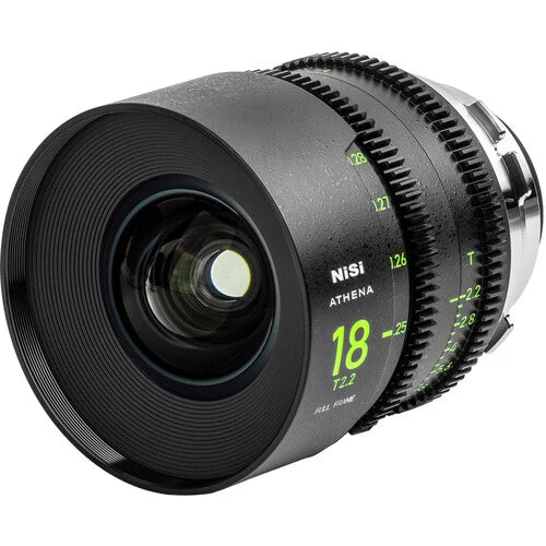 NiSi ATHENA PRIME 18mm T2.2 Full Frame Cine Lens for ARRI PL Mount - Professional Cinema Lens for Filmmaking, Videography & Photography