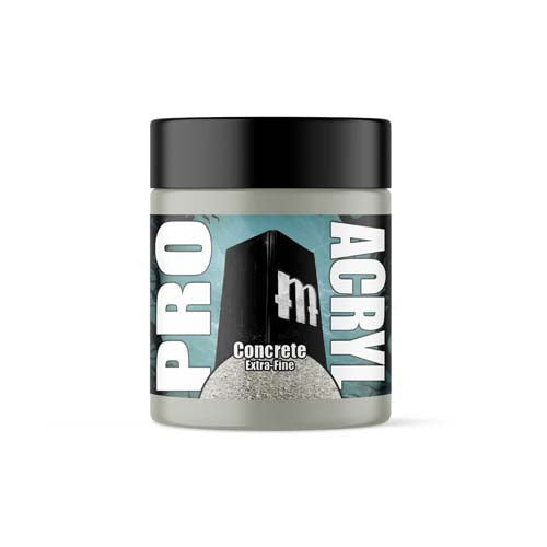 Pro Acryl Basing Textures Concrete - Premium Acrylic Paint for Miniature Bases & Terrain - Perfect for Wargaming, Dioramas & Model Painting