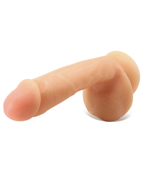 Au Naturel Anthony Dildo 8.5 Inch Realistic Vanilla Scented Silicone Dildo for Couples & Solo Play - Perfect for Sensual Massage & Intimate Exploration