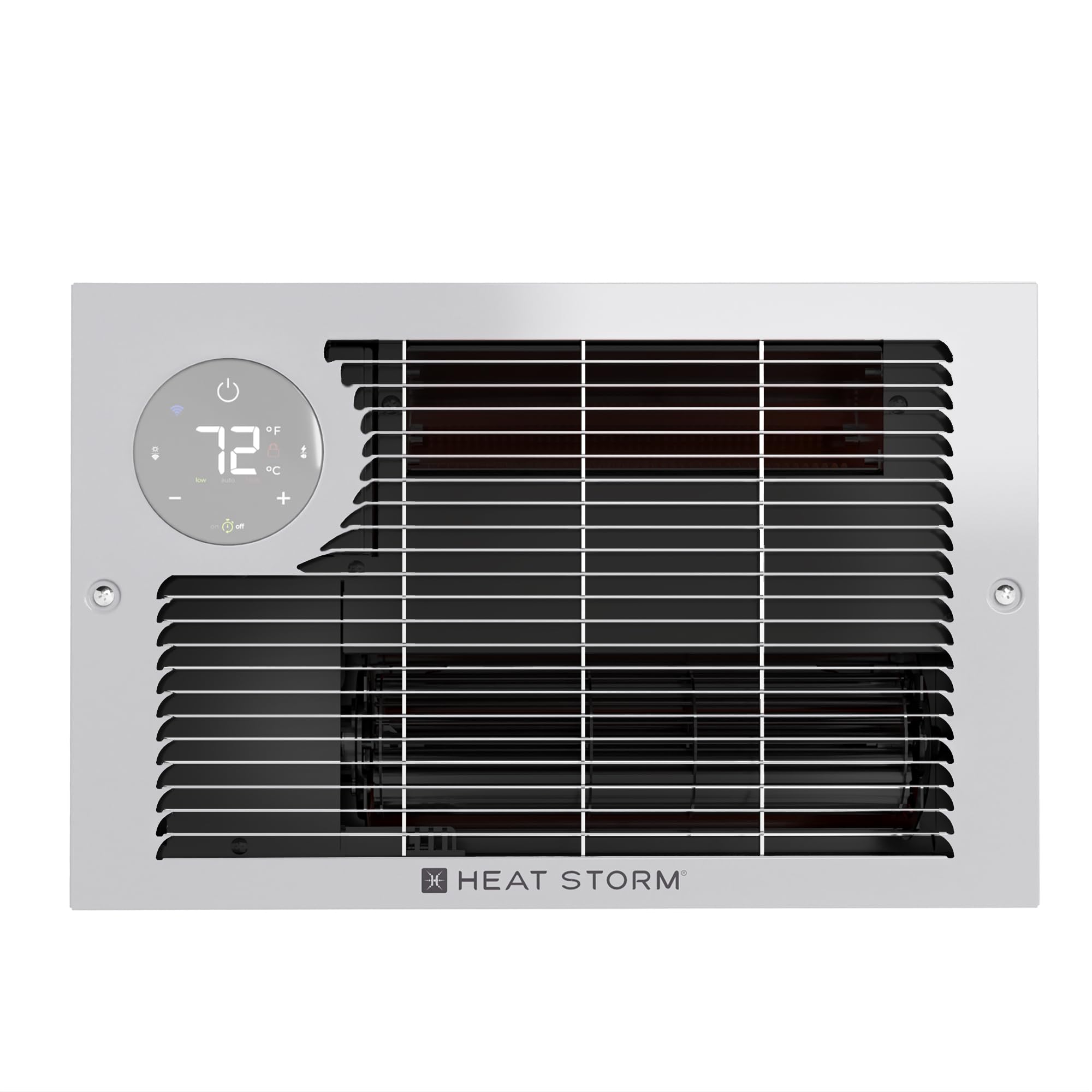 Heat Storm 1500W WiFi Smart Wall Heater - Energy Efficient Electric Space Heater for Home, Office & Bedroom - Remote Control & Programmable Thermostat