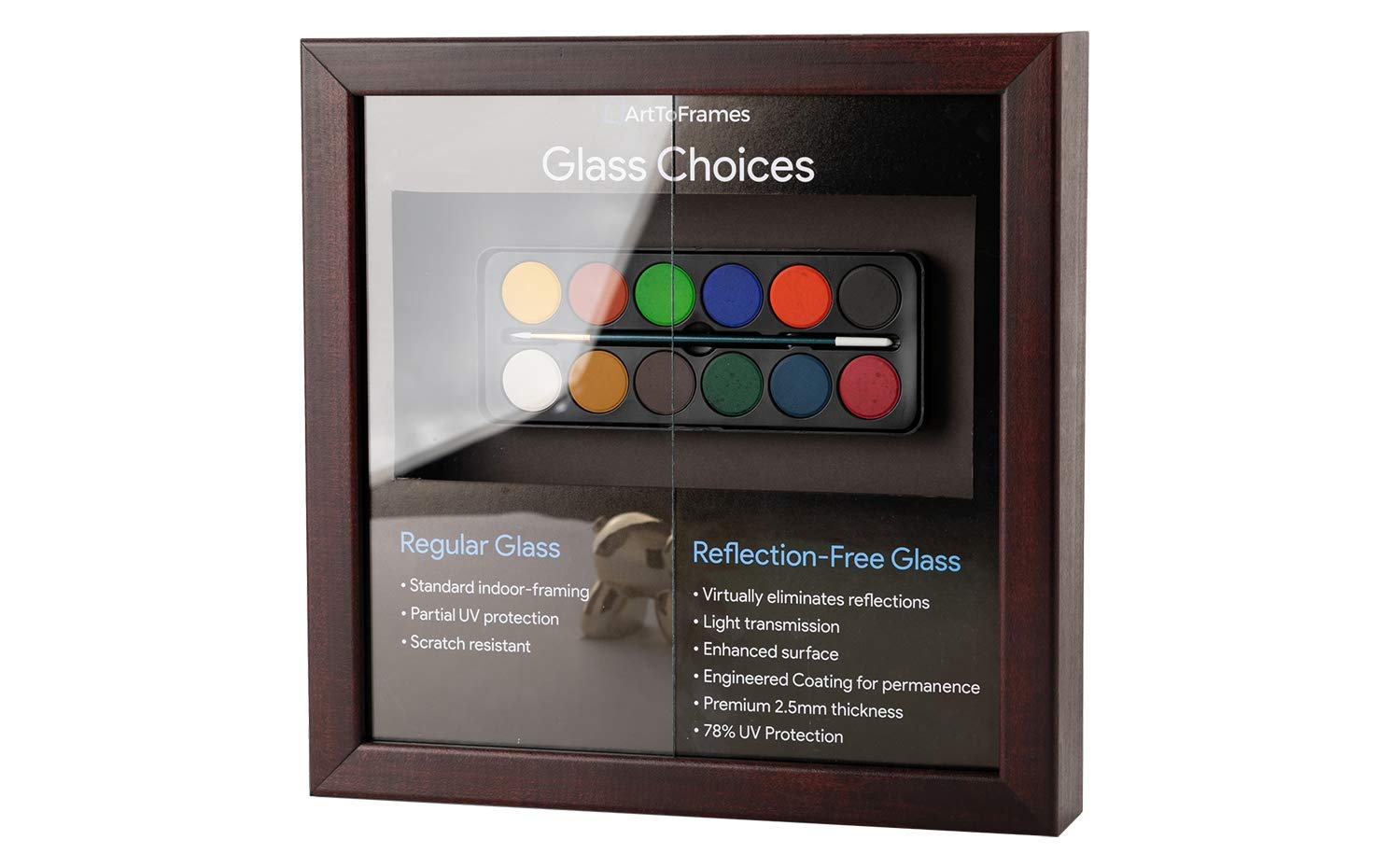 ArtToFrames 10x20 Inch Clear Regular Glass for Picture Frames, Poster Frames - Perfect for Home Decor, Office Wall Art & Photo Displays