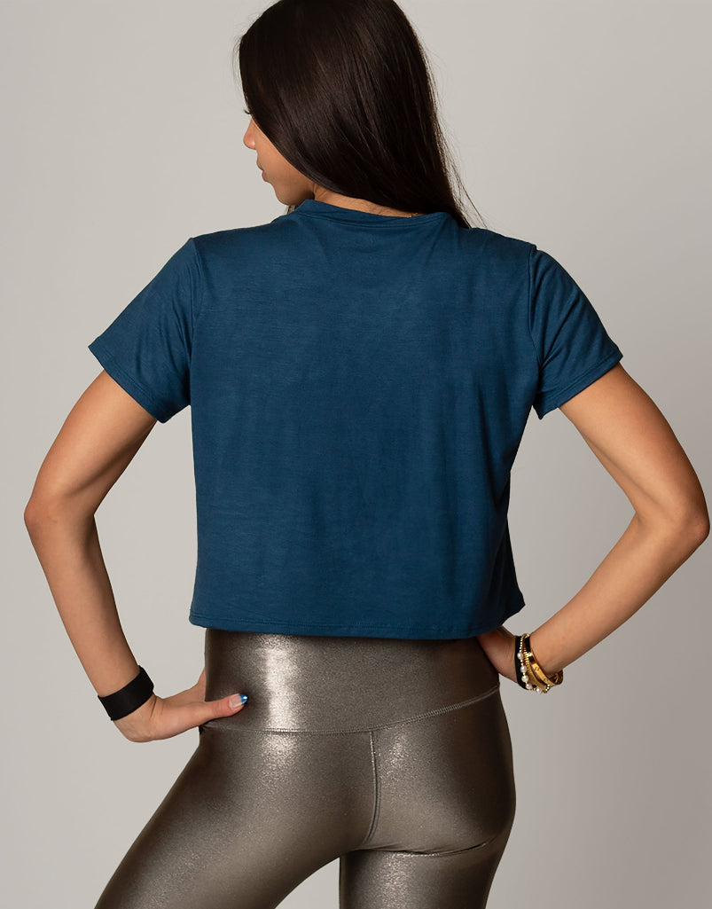Premium Soft Cotton Essential Tee in Teal - Comfortable Casual T-Shirt for Men & Women - Perfect for Everyday Wear, Gym, and Outings