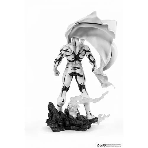 Superman Black and White Version 1:8 Scale Statue - SDCC 2024 Previews Exclusive Collectible Figure for Comic Fans & Home Decor