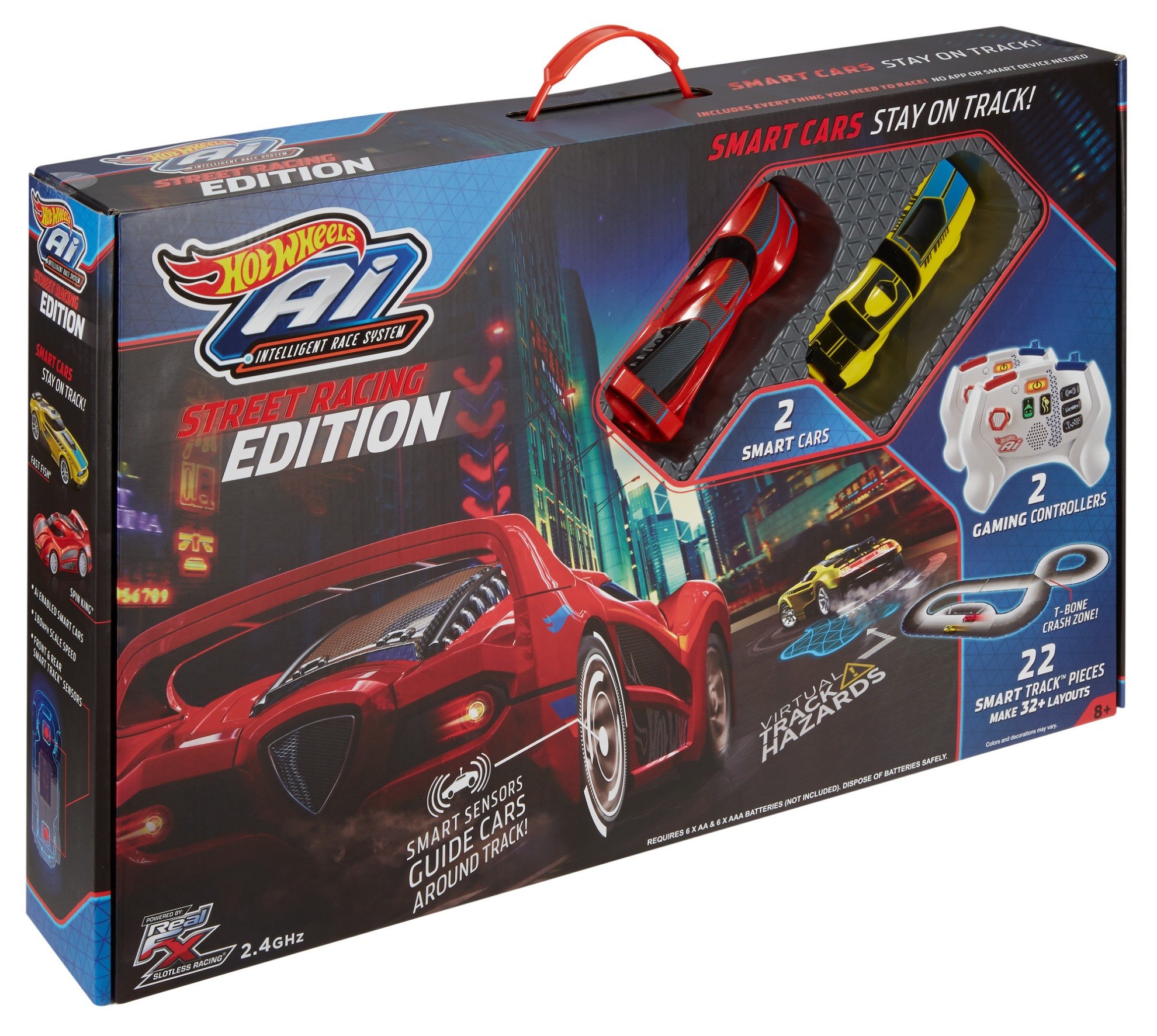 Hot Wheels Urban Race Track Circuit - Mattel FDY09 Toy Car Racing Set for Kids - Perfect for Indoor Play, Birthday Gifts & Family Game Nights