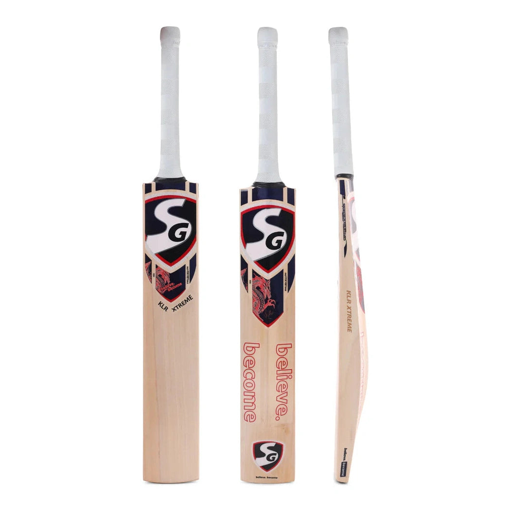 SG KLR Xtreme Adult Cricket Bat - Premium English Willow Cricket Bat for Men & Women - Perfect for Professional Matches, Training & Backyard Cricket Games