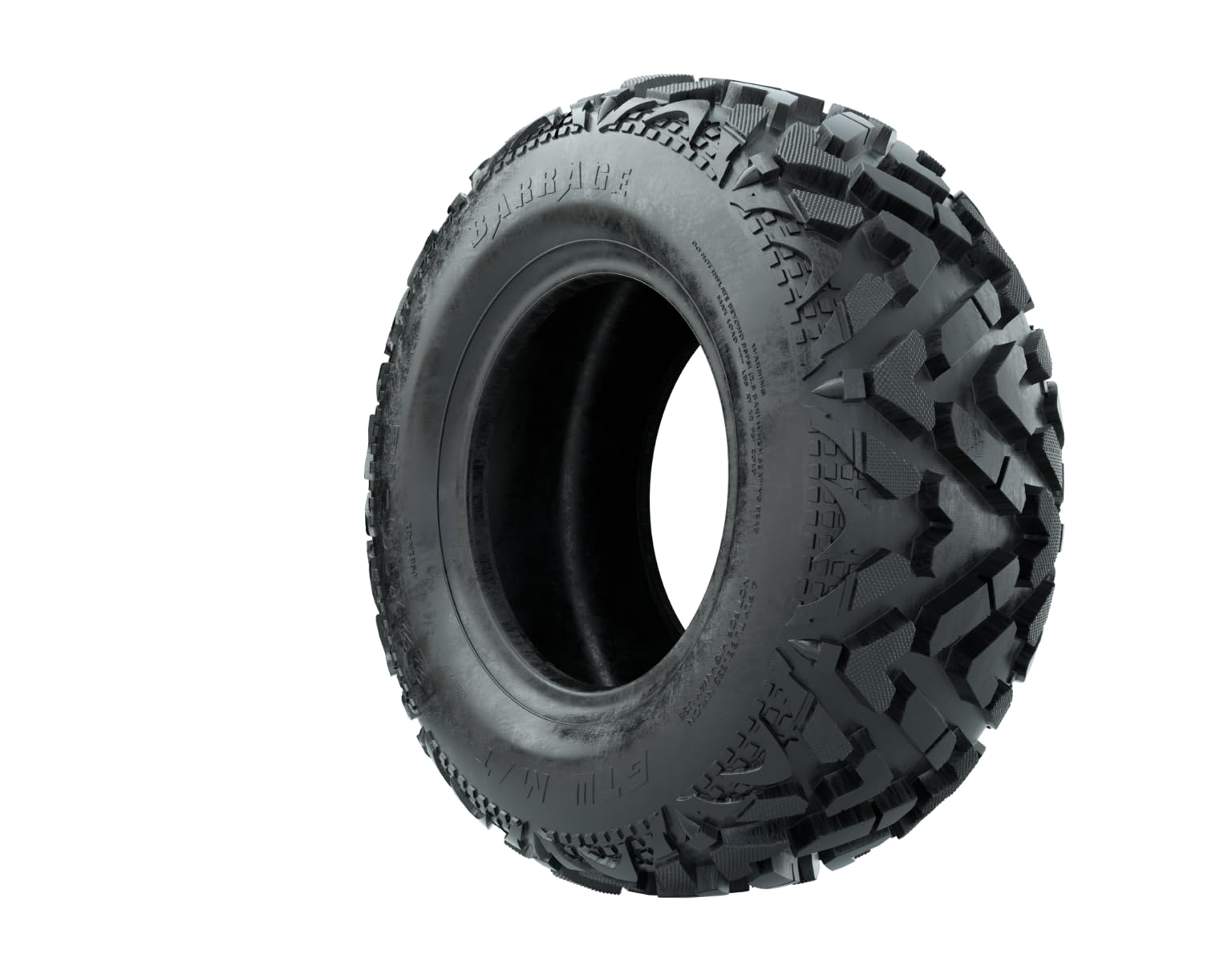 GTW Barrage 23x10-12 Golf Cart Tires - 4-Ply All-Terrain Mud & Off-Road Tires with Self-Cleaning Tread | Universal Fit for 12-Inch Wheels | Set of 4 | Perfect for Golf Carts, ATVs & Utility Vehicles
