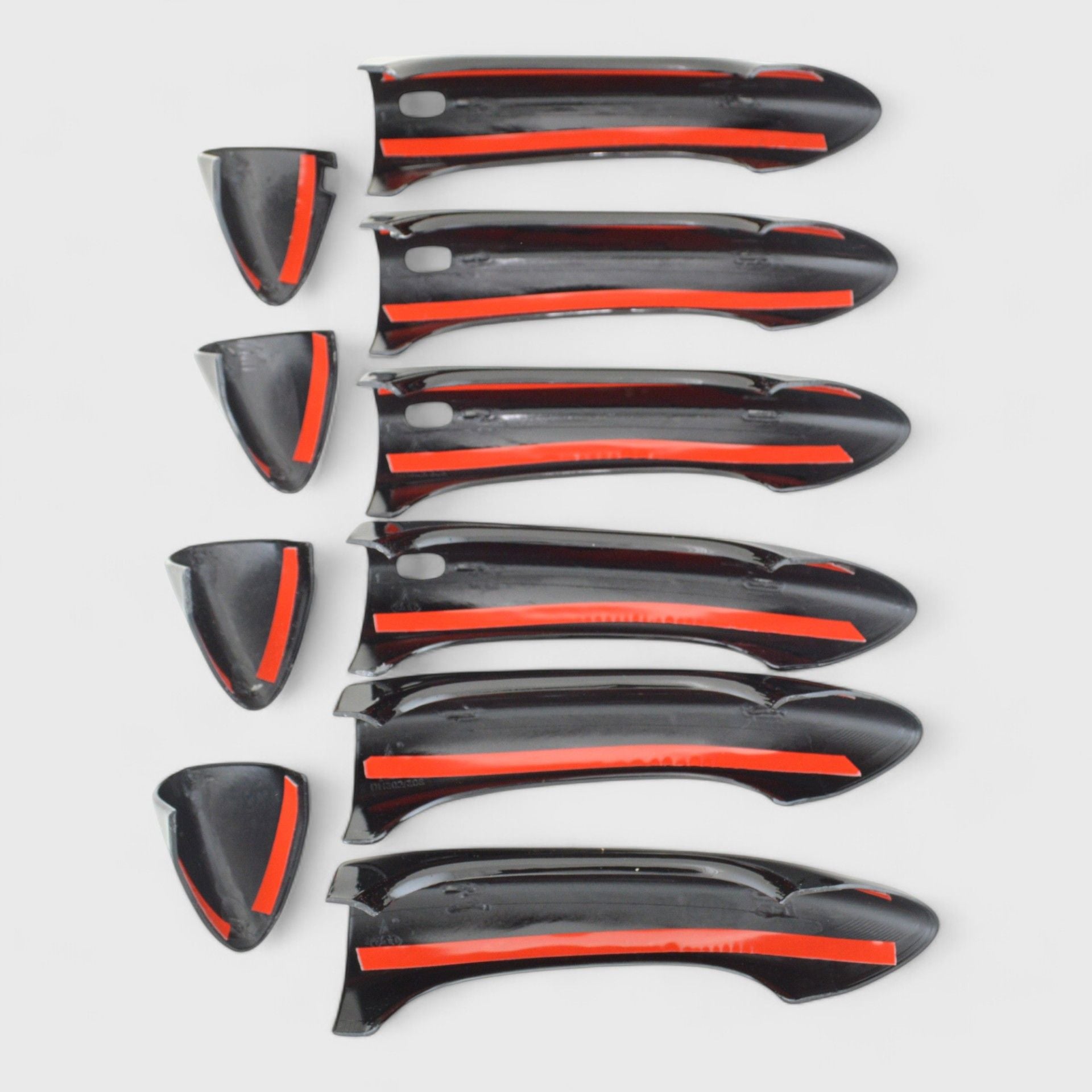 Gloss Black Chrome Delete Door Handle Cover with Smart Key - DH6302BLK - Perfect for Car Customization & Exterior Styling