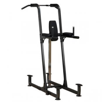Body Solid Fusion Vertical Knee Raise Power Tower - Home Gym Equipment for Ab Workouts & Strength Training - Perfect for Home Fitness & Core Exercises