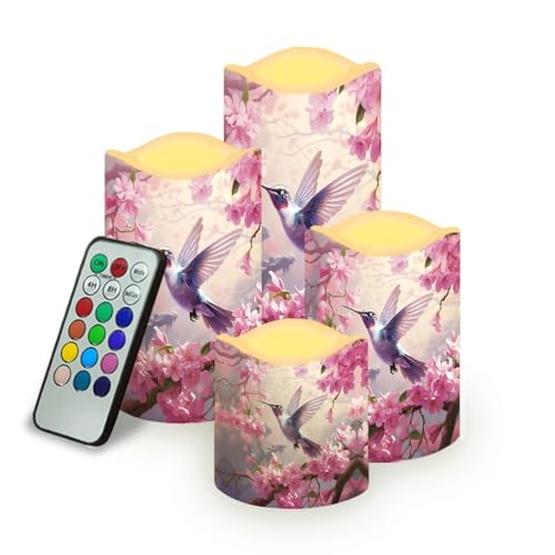 Peach Blossom Hummingbird
