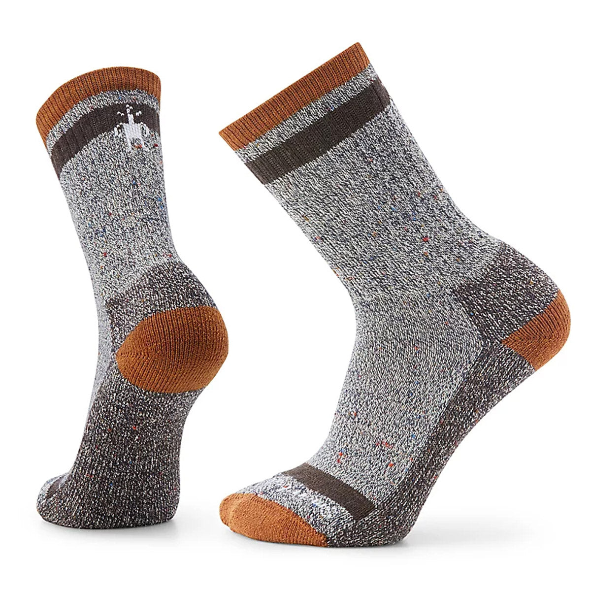 Premium Men's Everyday Larimer Crew Socks - Soft Cotton Comfort Socks for Work, Casual & Outdoor Activities - 6-Pack Breathable Athletic Socks for Daily Wear, Hiking & Sports