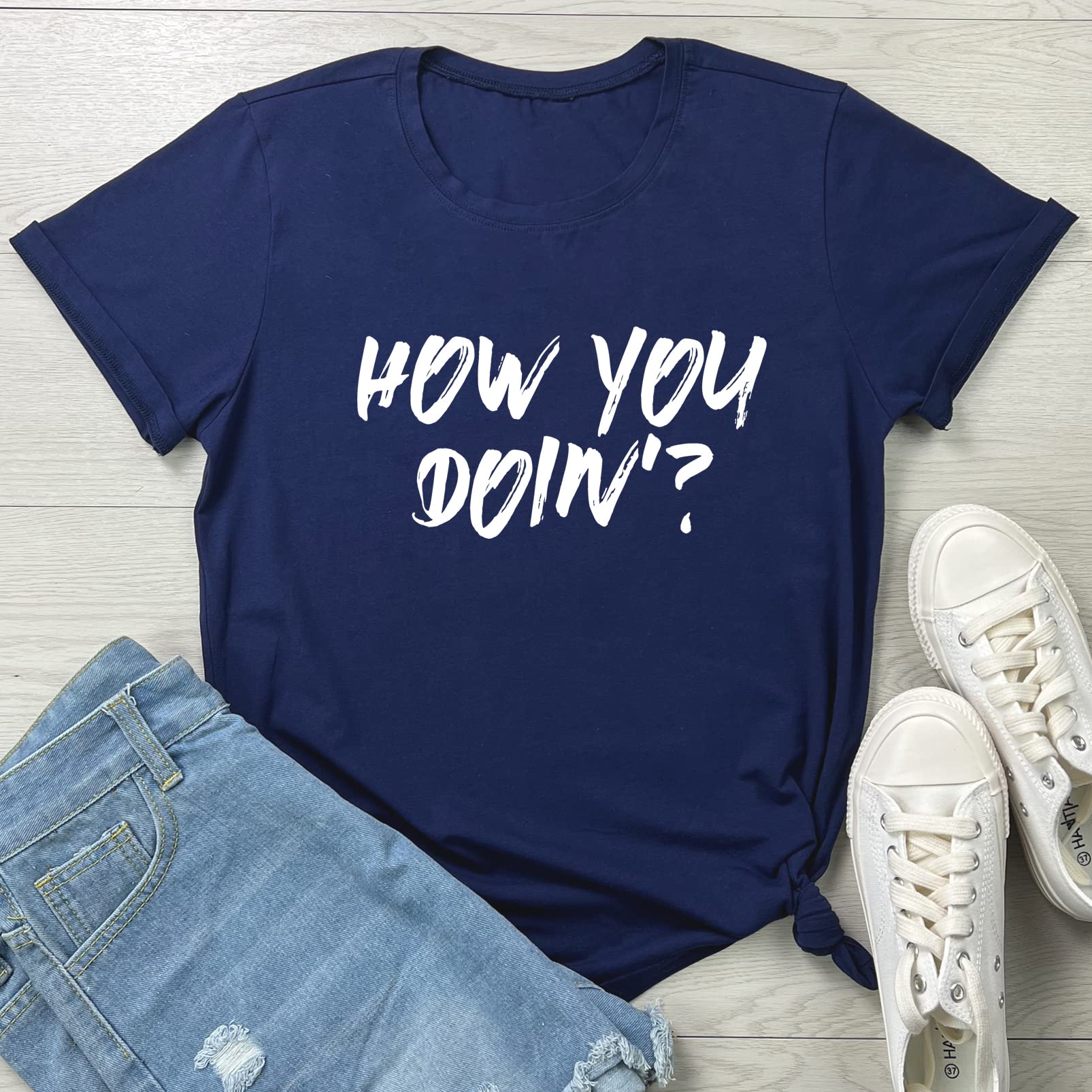 ROSEPARK Women's Graphic T-Shirts - Cute Soft Cotton Tees for Casual Wear, Street Style & Everyday Outfits
